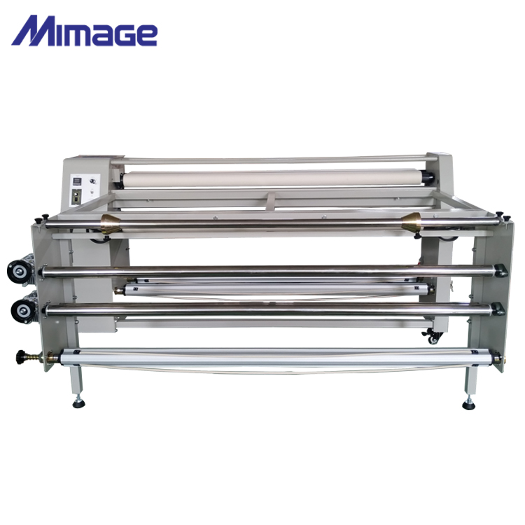 1.6m/1.8m roller heat press machine sublimation paper roll to roll heating transfer machine