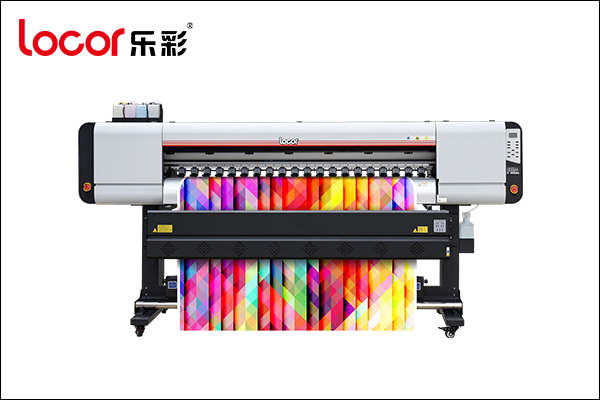 Locor High Speed 6ft 1.8m Digital Dye Sublimation Textile Printer with 3/4 pcs 4720 printheads